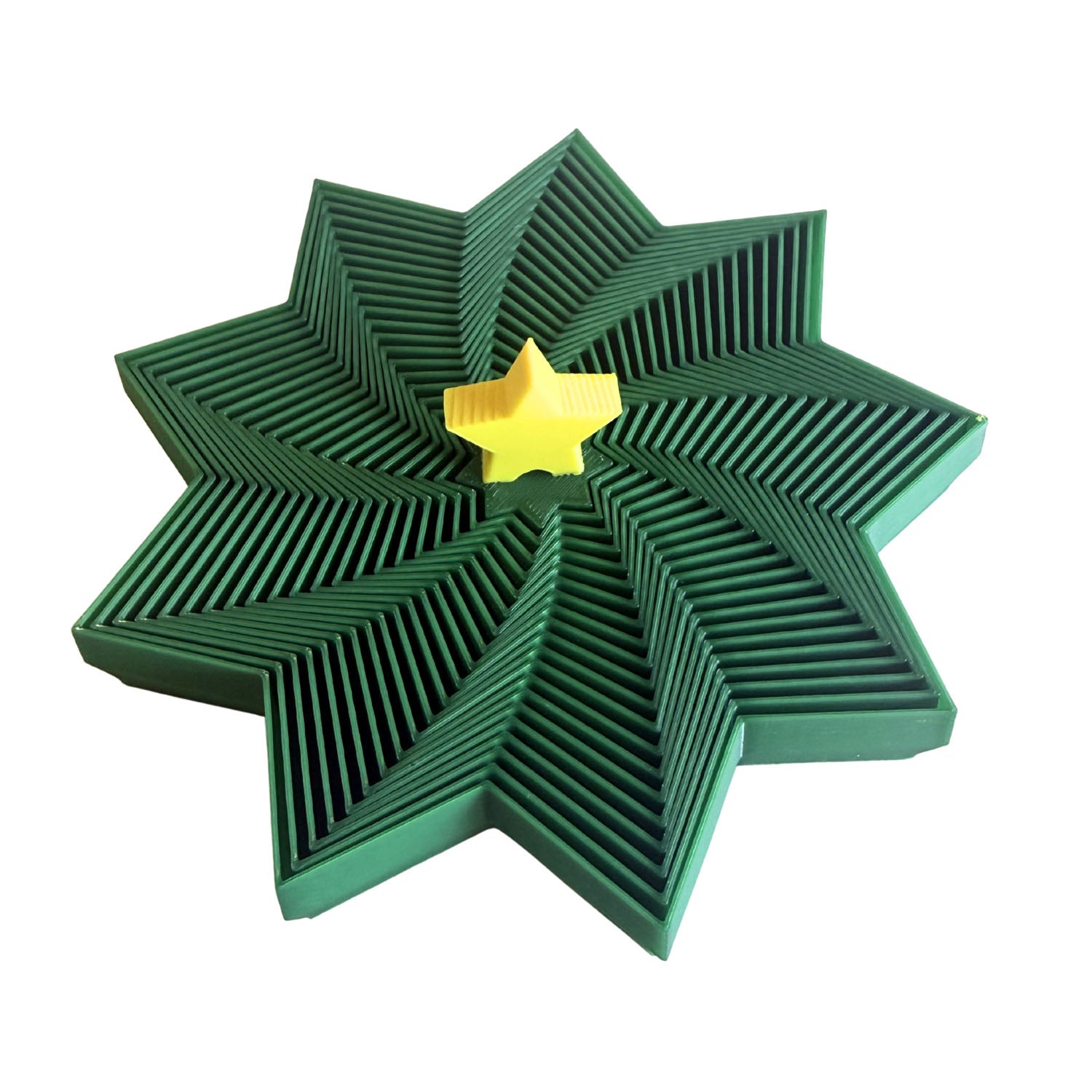 COLLAPSING XL CHRISTMAS TREE STAR FIDGET
