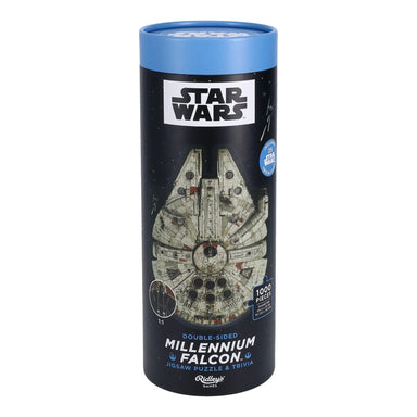 Star Wars Millennium Falcon puzzle packaging on a white background