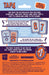 Card game packaging with game rules and branding