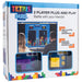Box for Tetris Duel 2 player plug and play game with two people playing on a screen.