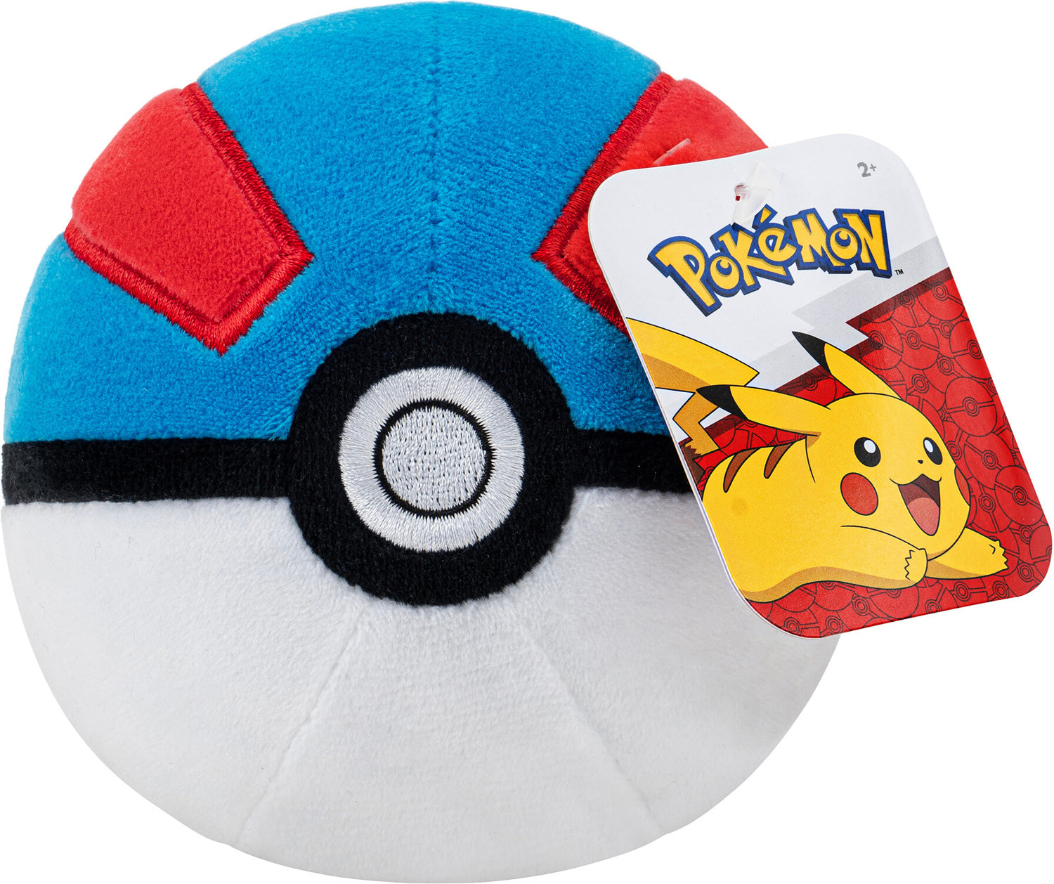 POKE BALL PLUSH POKEMON 5IN