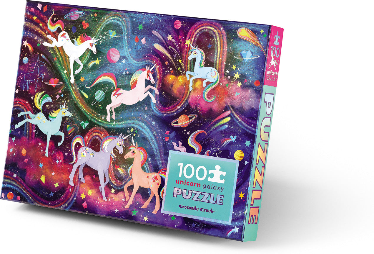 PUZZLE 100 UNICORN GALAXY HOLOGRAPHIC