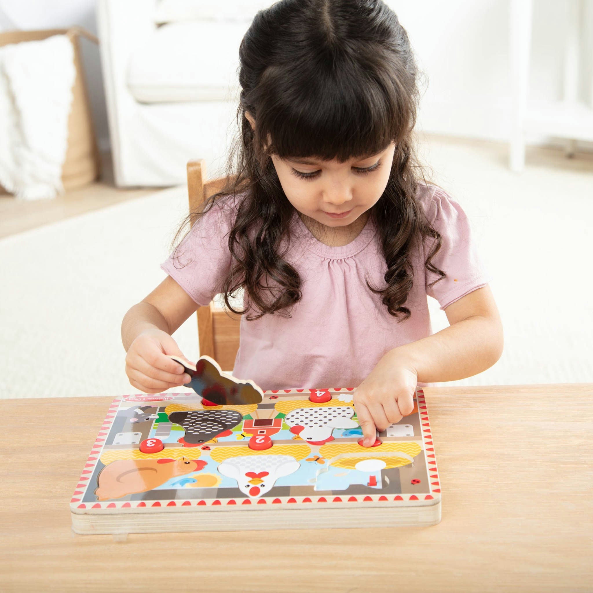 HAPPY HENS PUZZLE PUSH TO POP