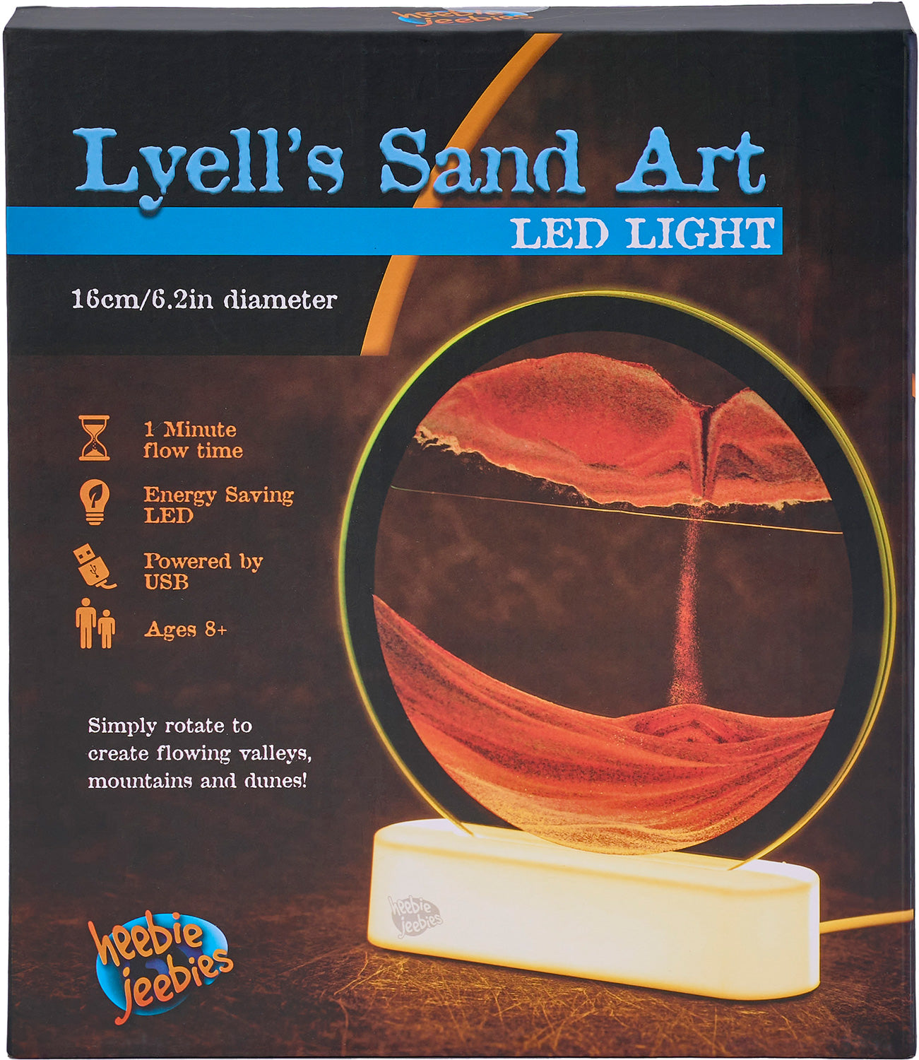 LYELL'S SAND ART LIGHT UP LED LIGHT