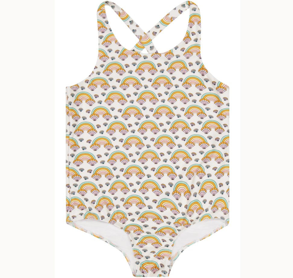 SWIMSUIT 1PC SEASHELLS