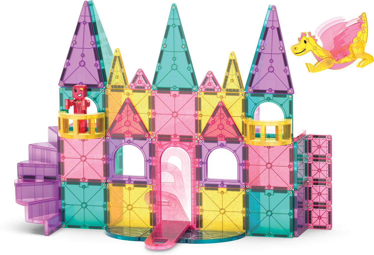 MAGNA TILES CASTLE DLX 48 PC SET