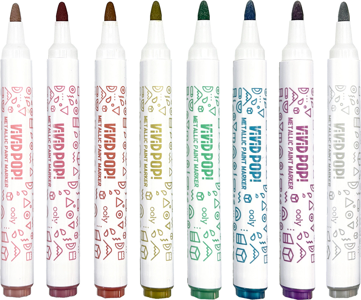 PAINT MARKERS METALLIC WATER BASED