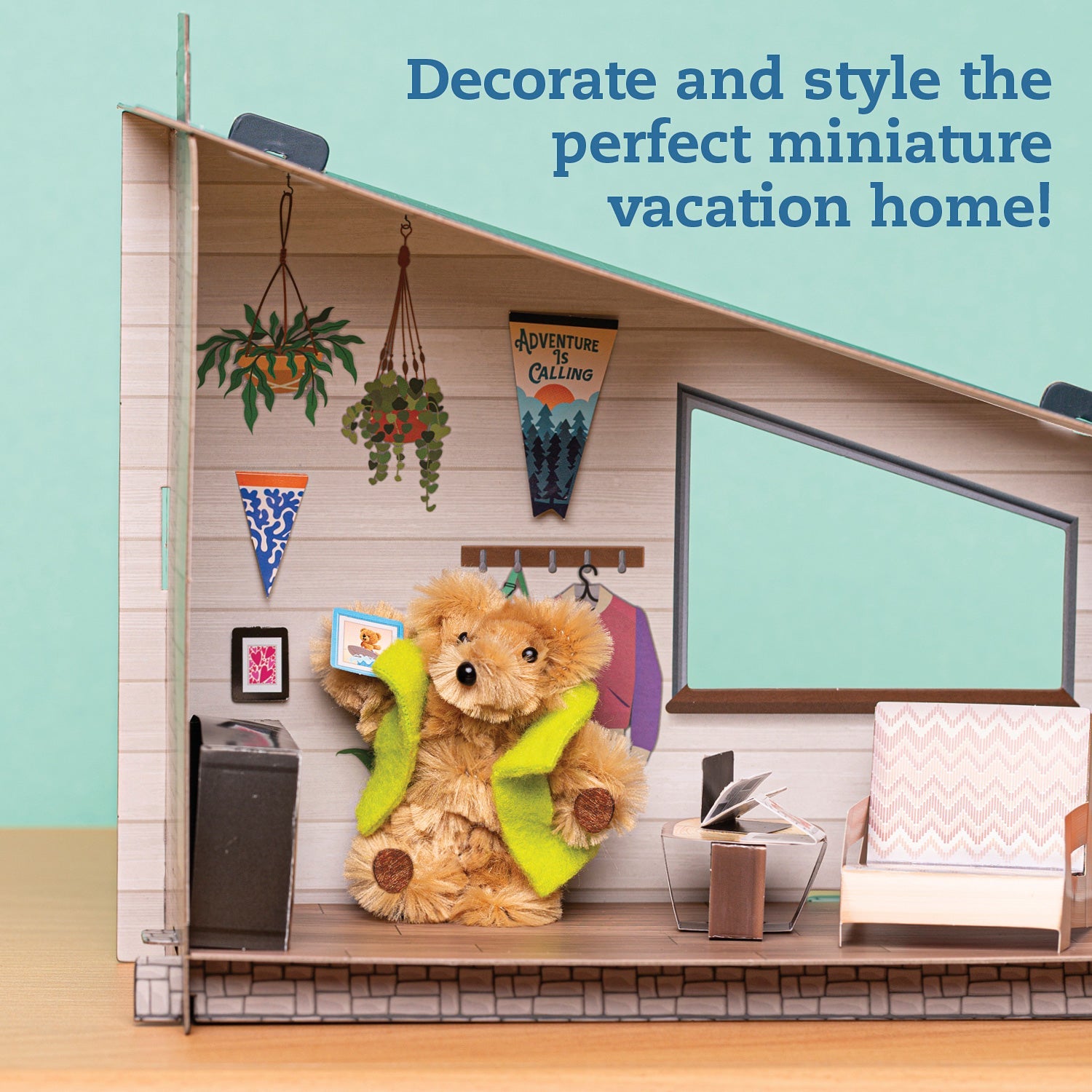 DIY MINI COZY BEAR CABIN