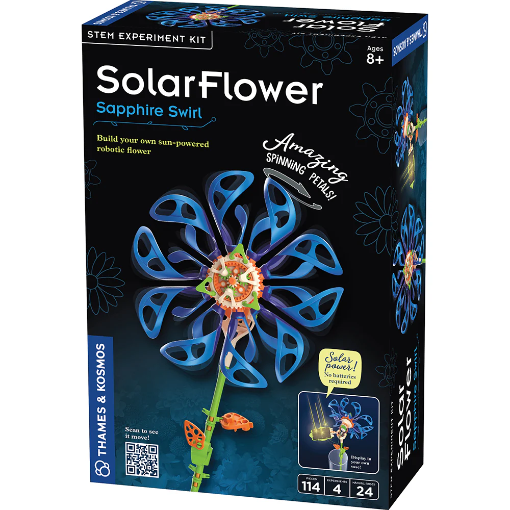 SOLARFLOWER SAPPHIRE SWIRL