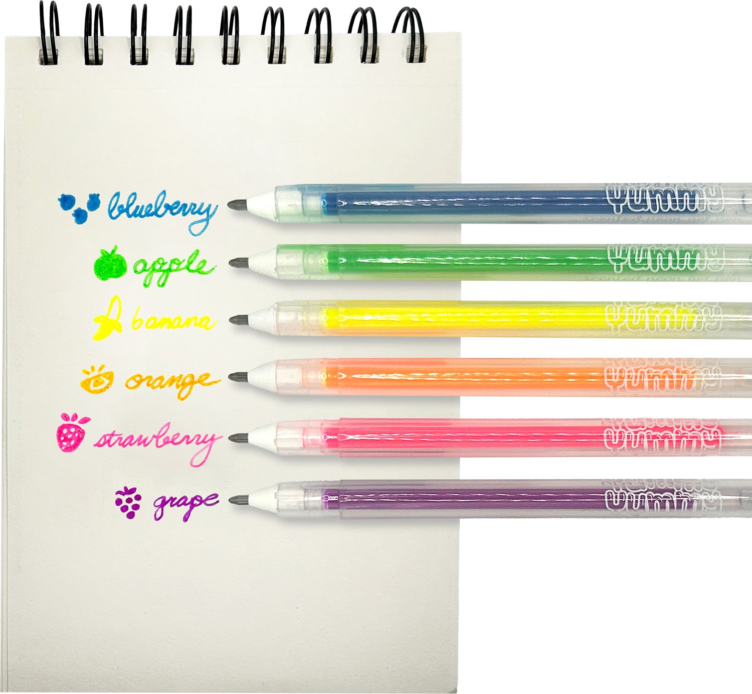 PENS GEL NEON SCENTED YUMMY