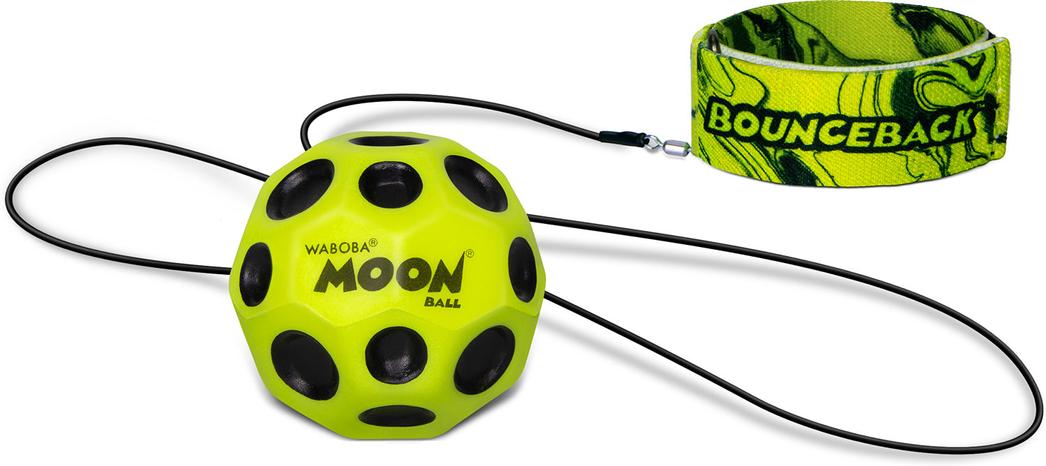 BOUNCEBACK MOON BALL ON LEASH