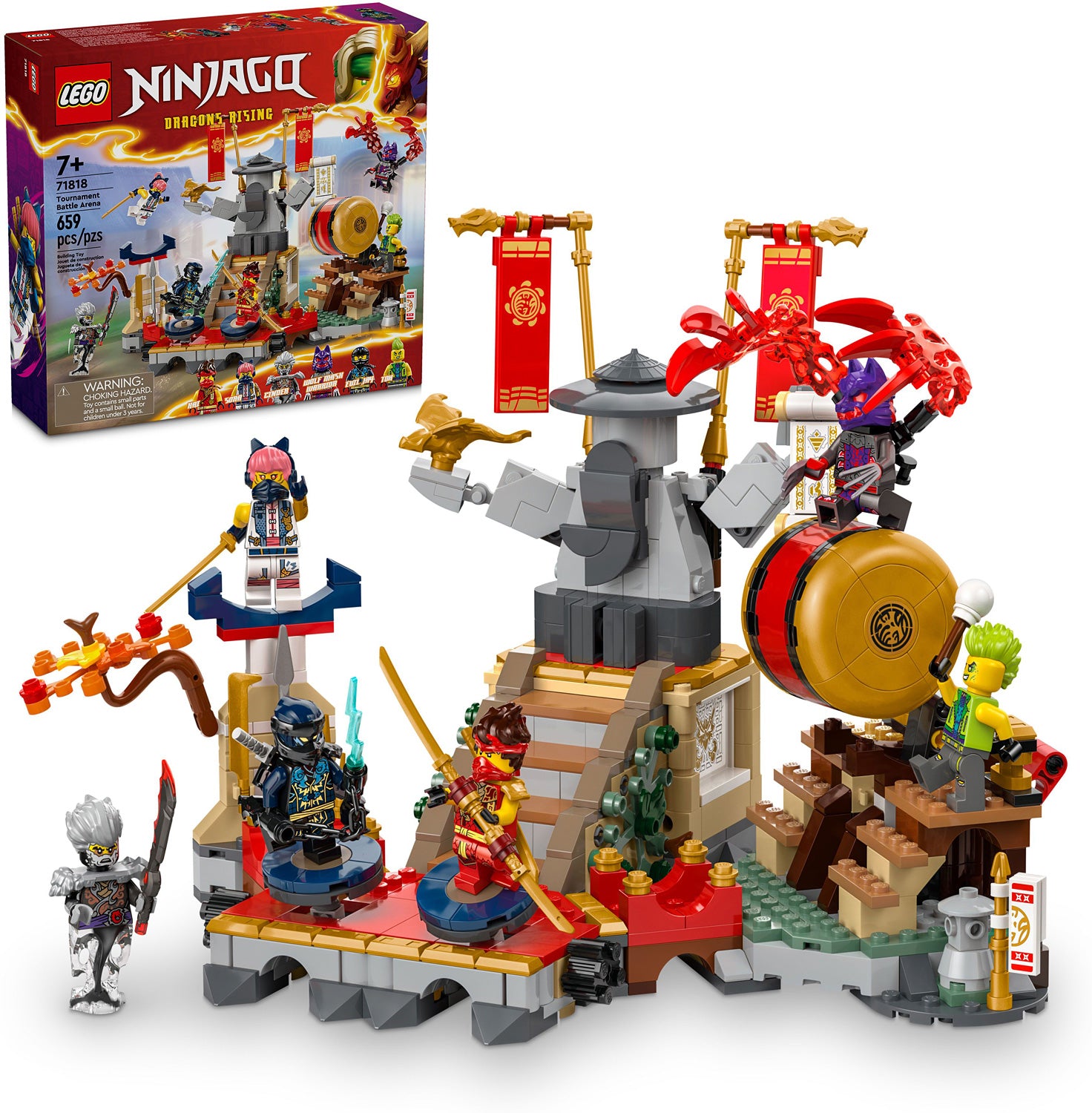 TOURNAMENT BATTLE ARENA NINJAGO LEGO