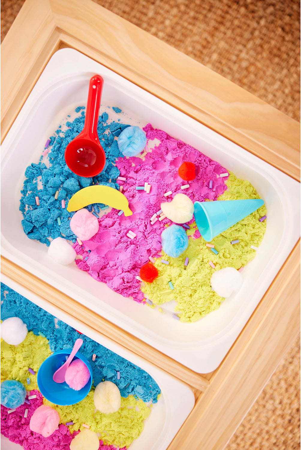 SENSORY TABLE ICE CREAM SHOP DELUXE