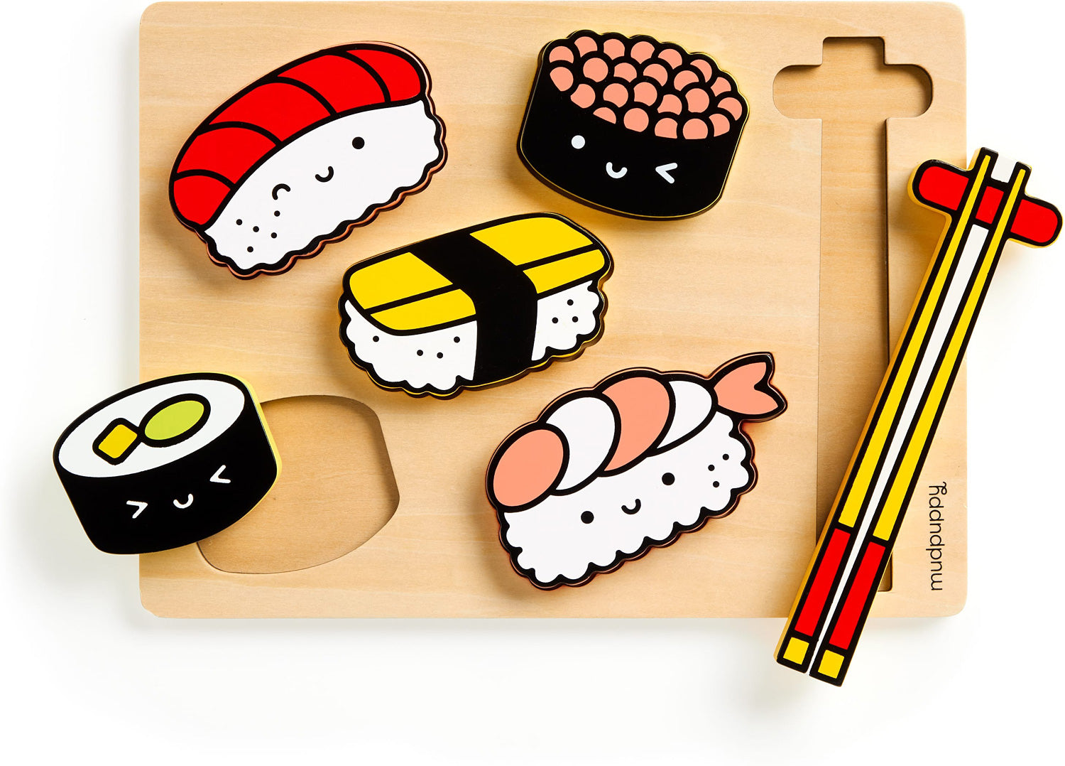 WOODEN PUZZLE SUSHI FRIENDS