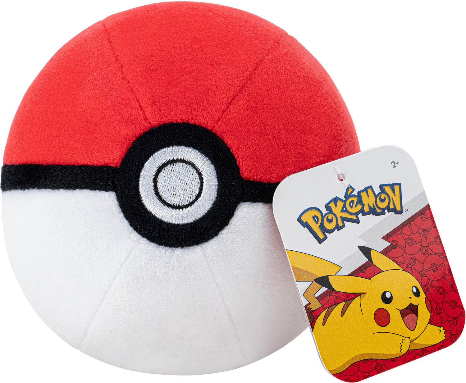 POKE BALL PLUSH POKEMON 5IN