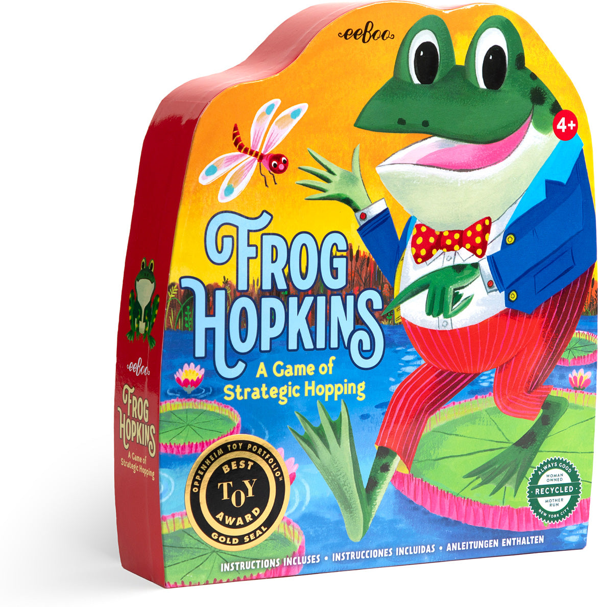 FROG HOPKINS STRATEGIC HOPPING GAME