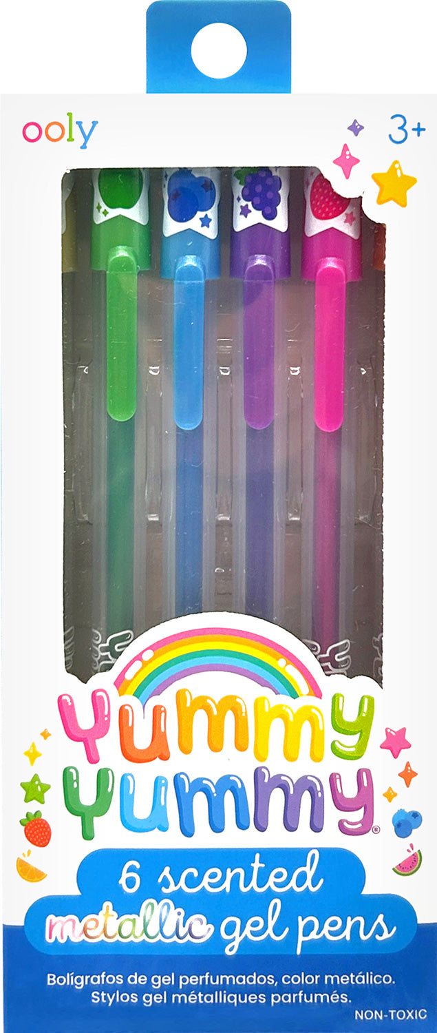 PENS GEL METALLIC SCENTED YUMMY