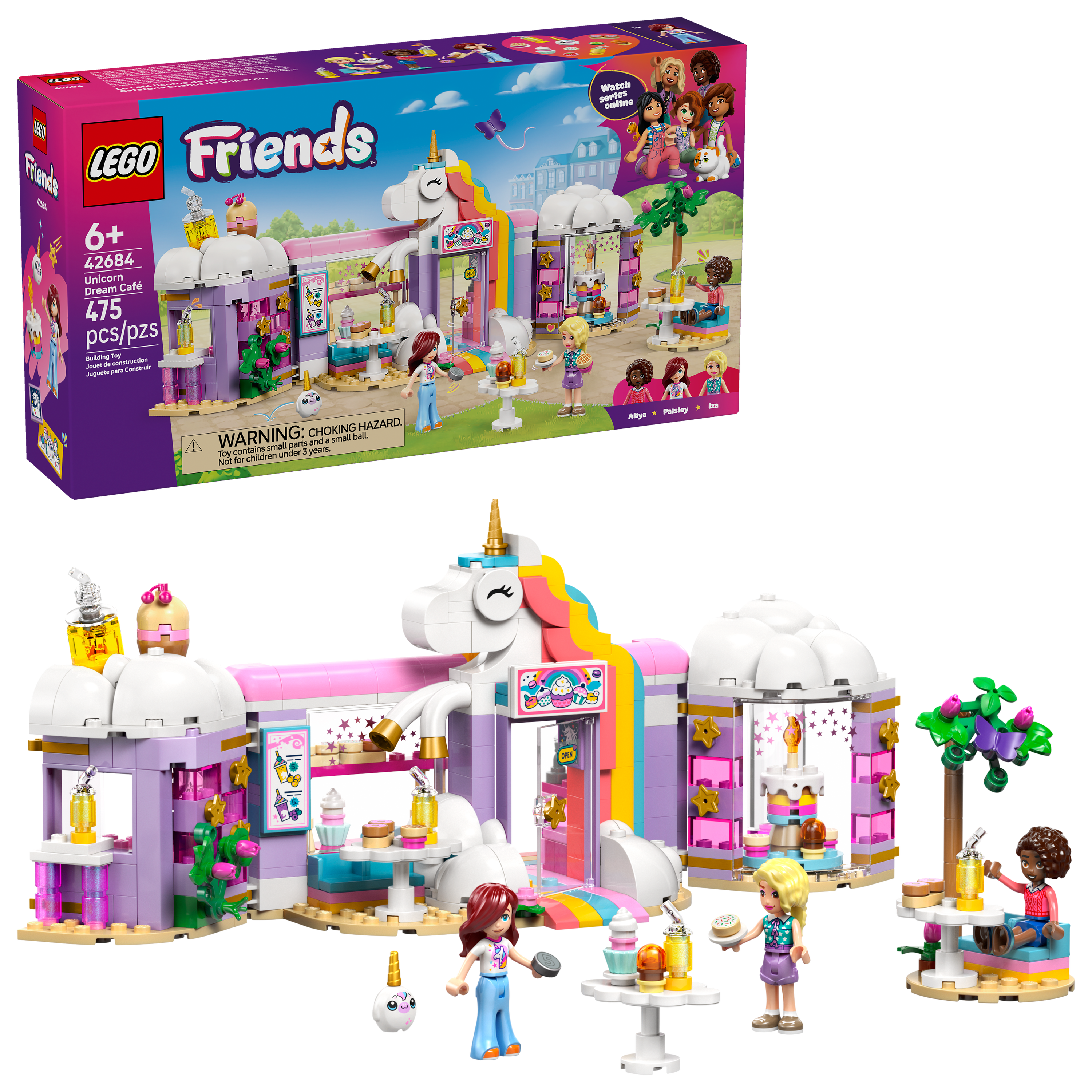 UNICORN DREAM CAFE FRIENDS LEGO