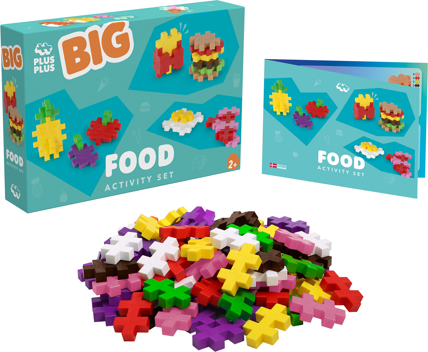 FOOD LEARN TO BUILD BIG PLUS PLUS