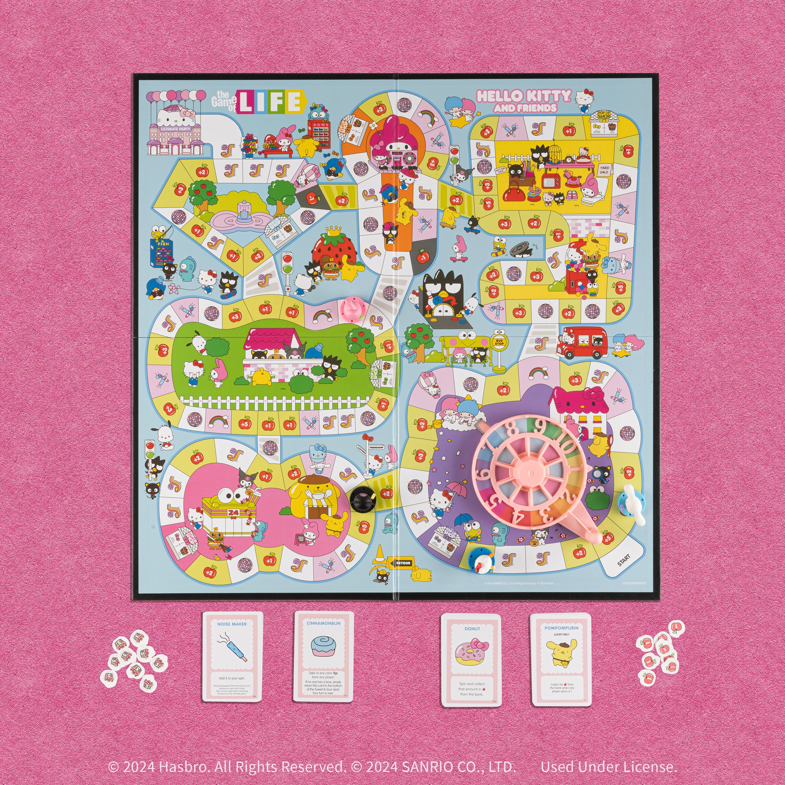 LIFE HELLO KITTY & FRIENDS BOARD GAME