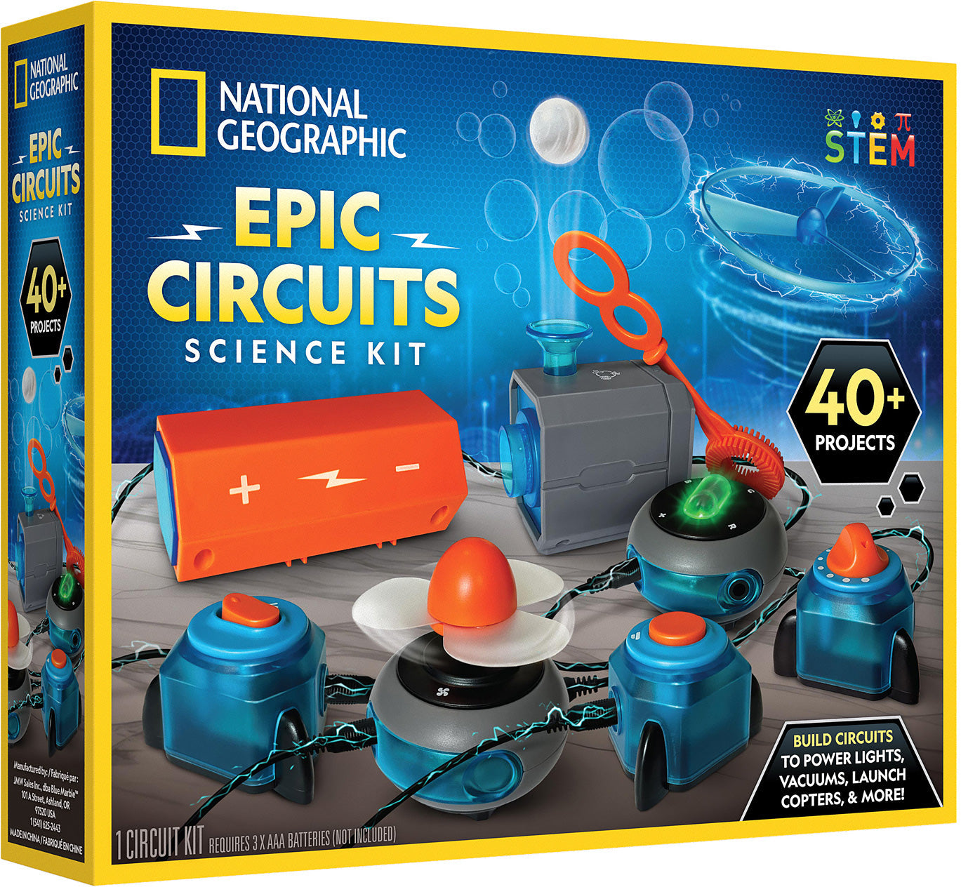 EPIC CIRCUITS SCIENCE KIT NATIONAL GEOGRAPHIC