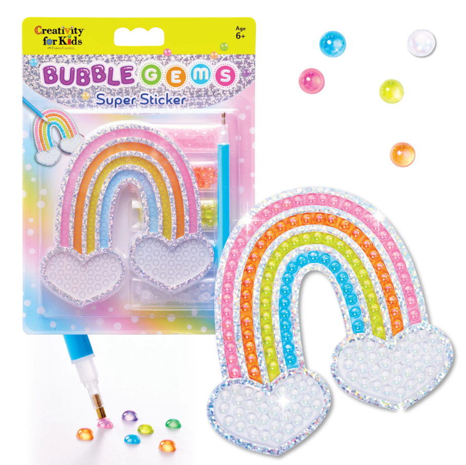 BUBBLE GEMS SUPER STICKER