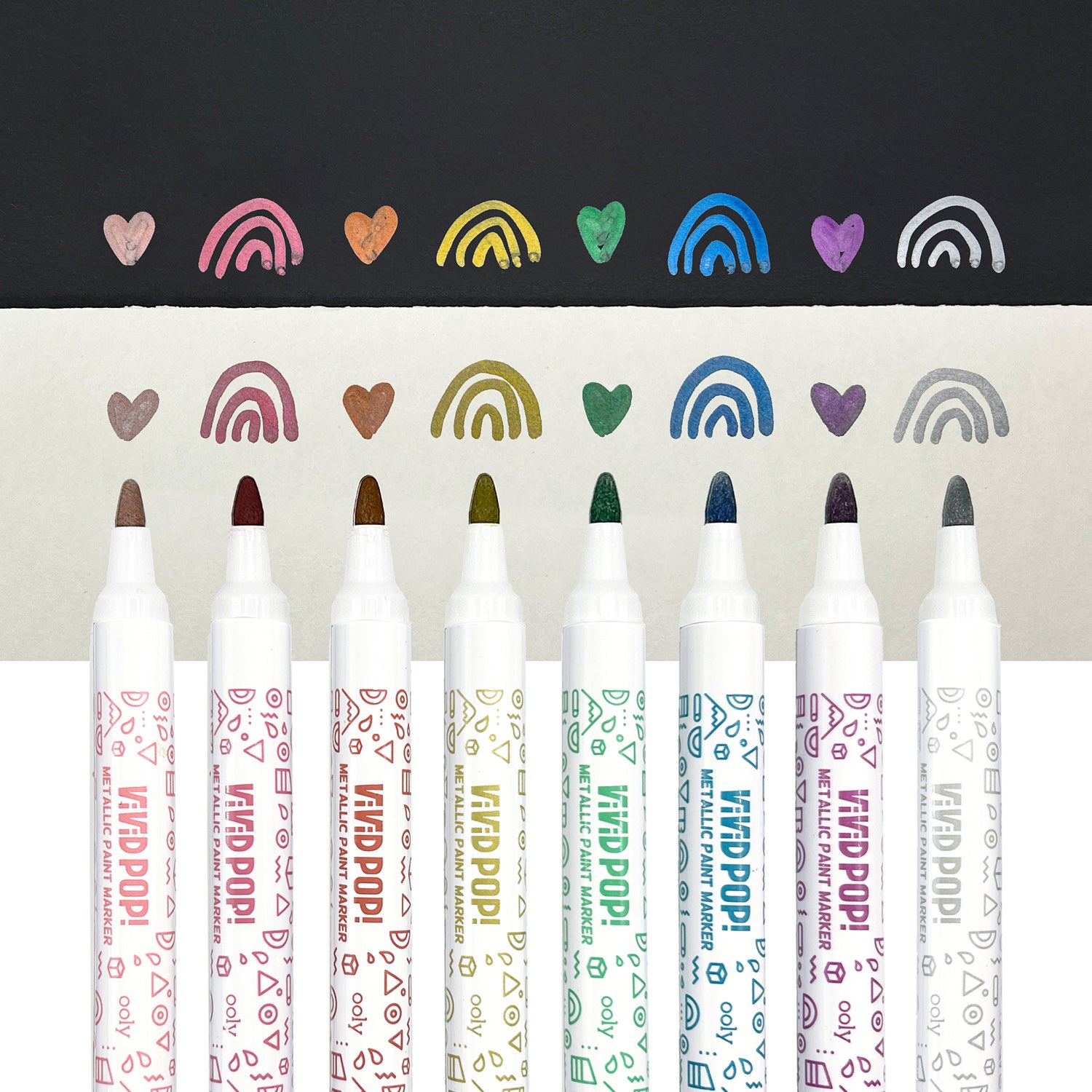 PAINT MARKERS METALLIC WATER BASED