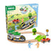 BRIO Bluey Train Set packaging with train, track, and characters on a white background