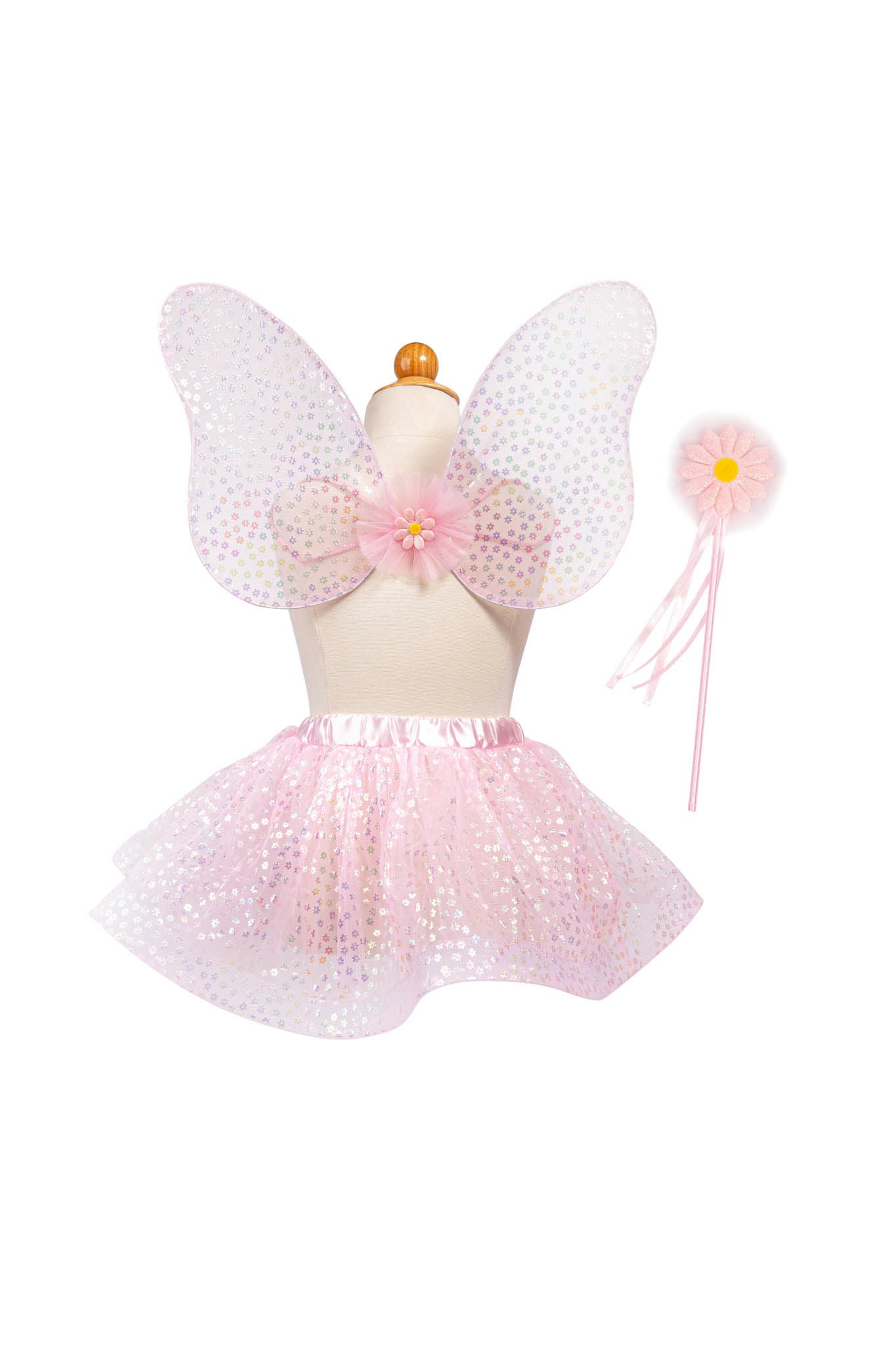 TUTU DAISIES PINK & WINGS & WAND