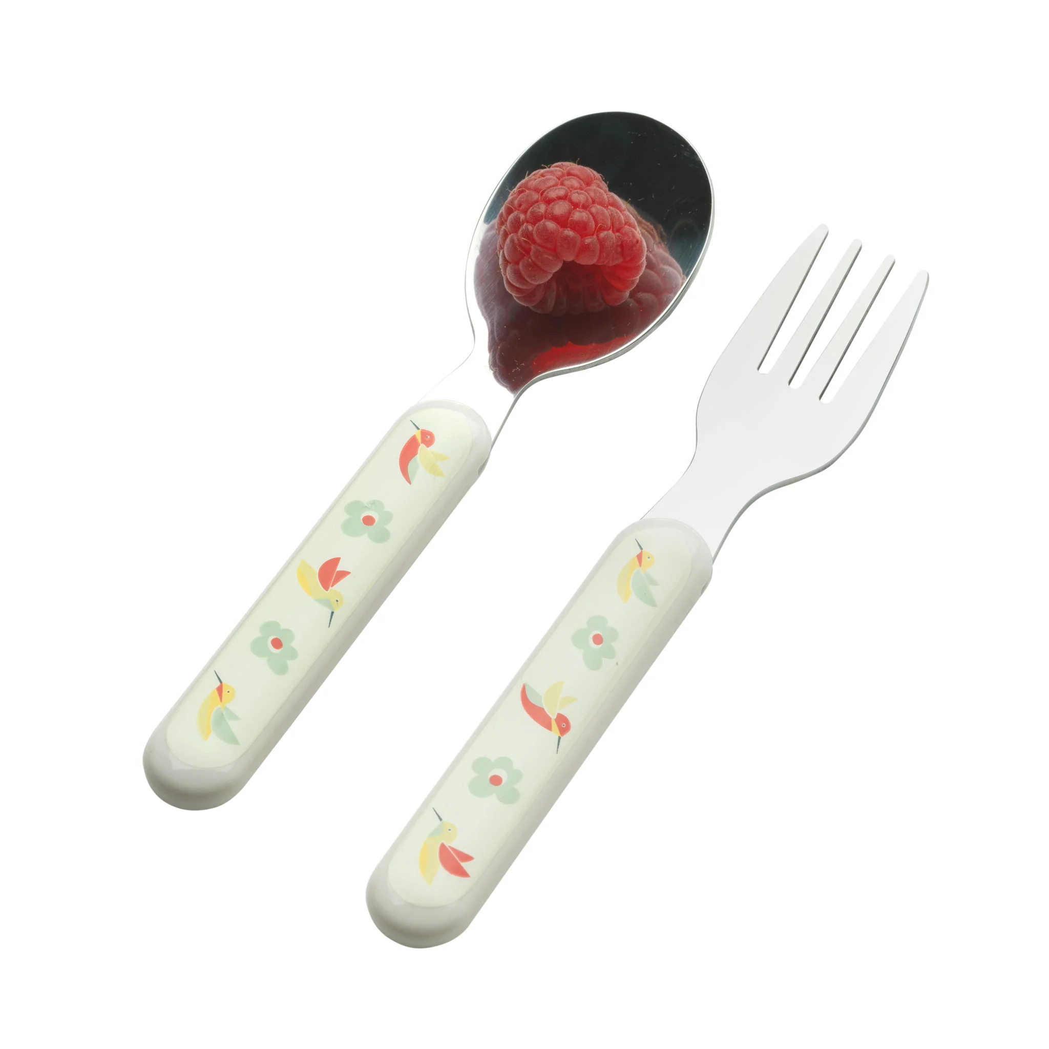 SILVERWARE SET HUMMINGBIRD