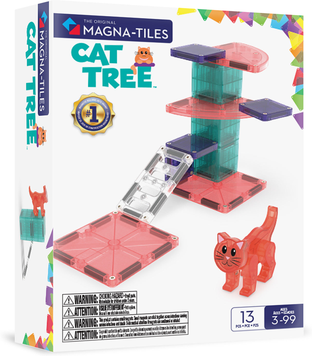 MAGNA TILES CAT TREE 13 PC SET