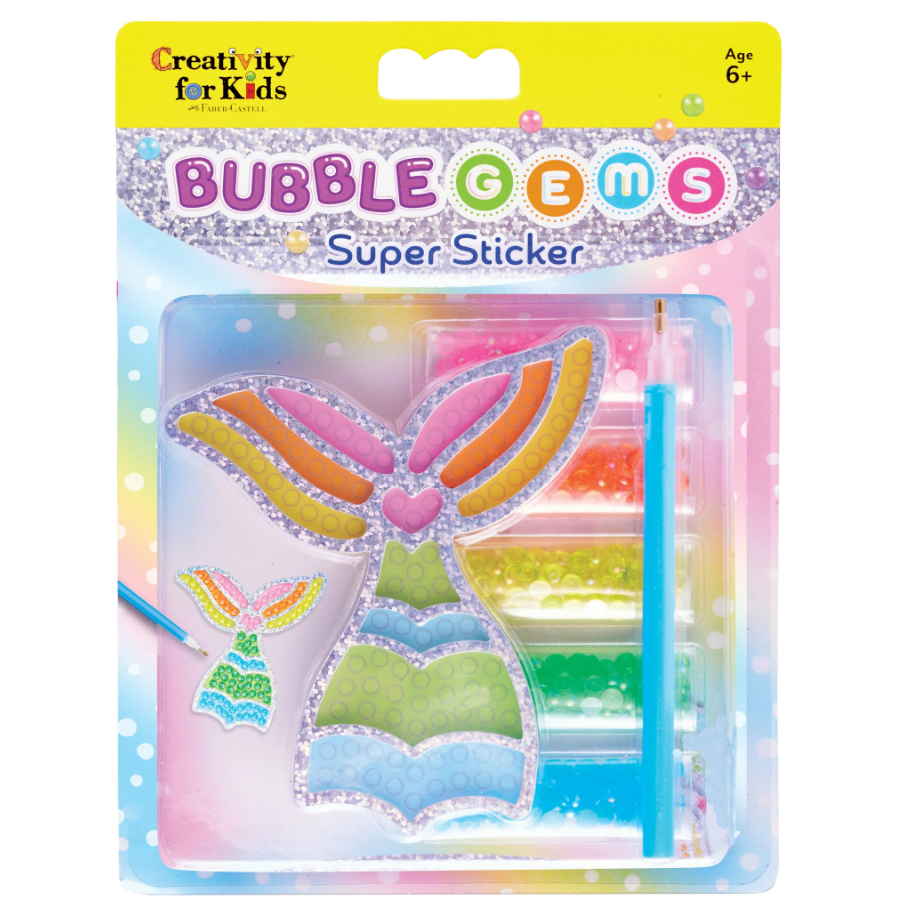 BUBBLE GEMS SUPER STICKER