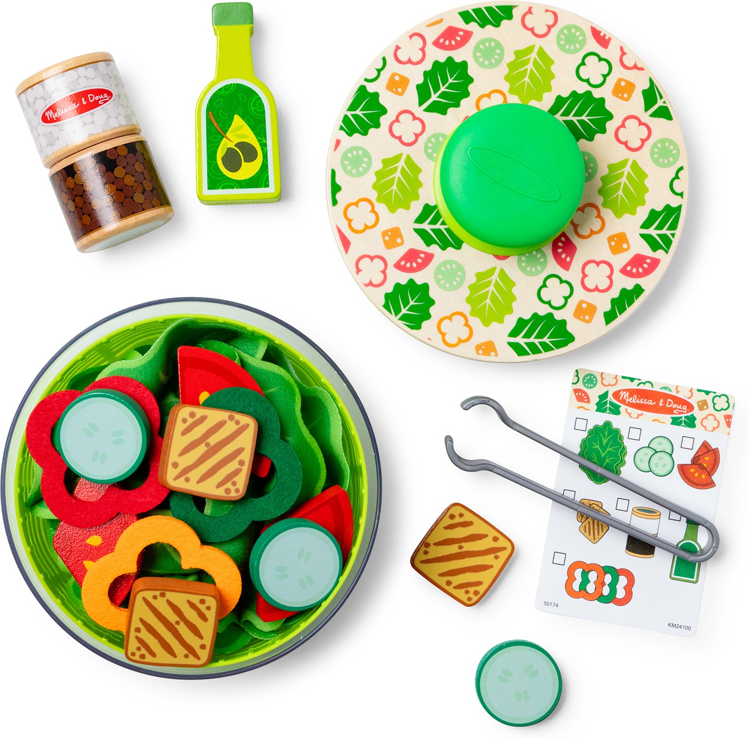 SALAD SPINNER PLAY SET