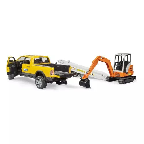 RAM RENTAL SERVICE W TRAILER & MINI EXCAVATOR