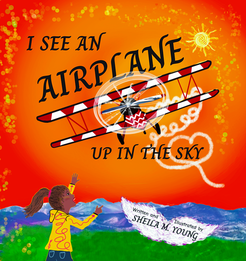 I SEE AN AIRPLANE UP IN THE SKY  LA