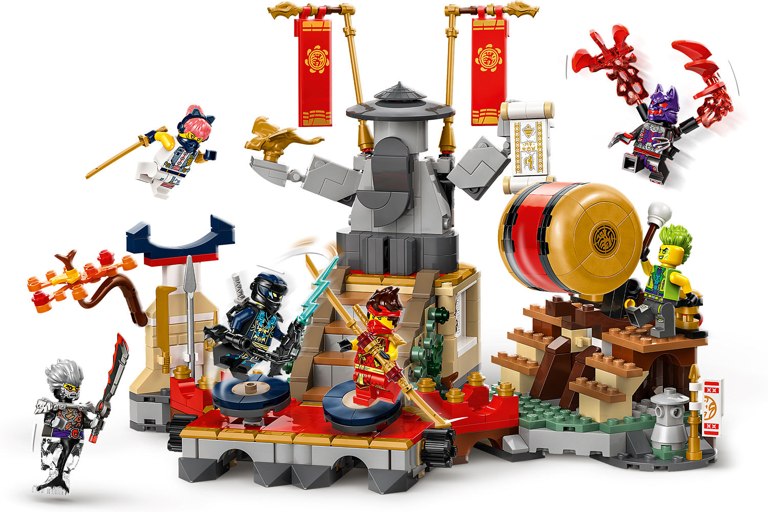 TOURNAMENT BATTLE ARENA NINJAGO LEGO