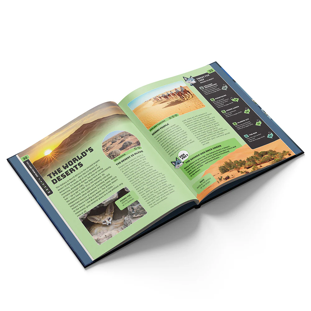 EARTH: SMART FOX HARDCOVER BOOK