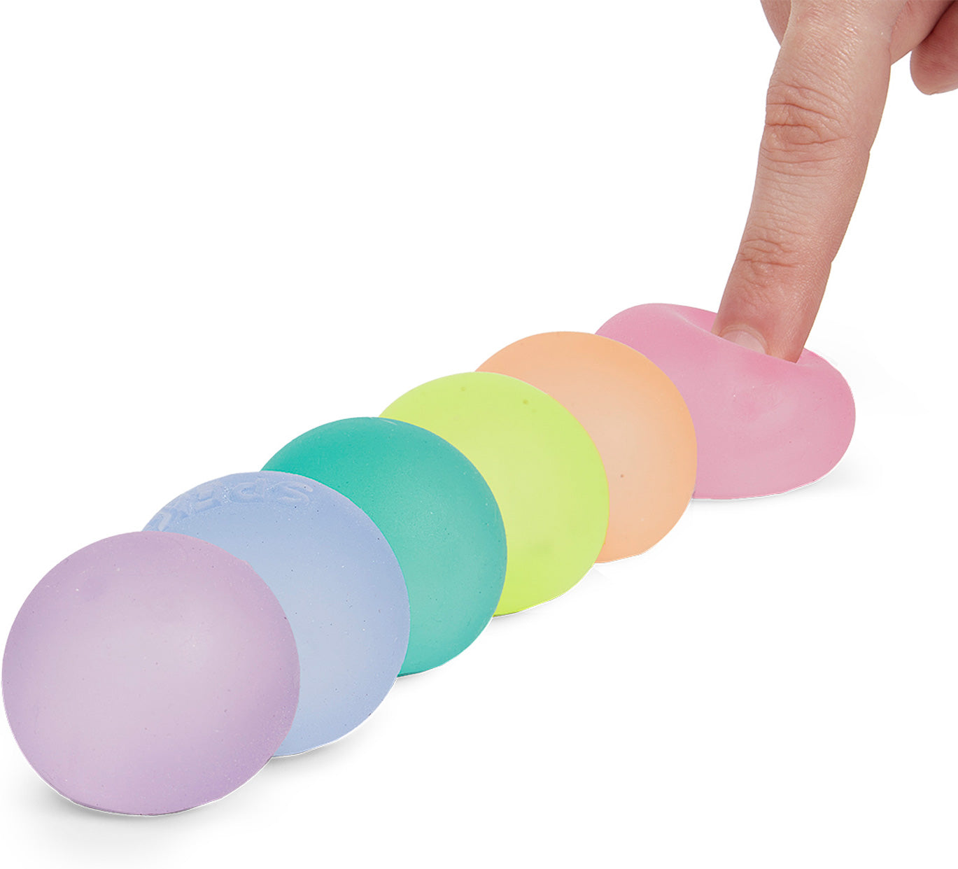 STRESS BALL GUMP MINI PRISM 6 PK