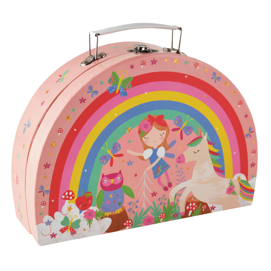 TEA SET RAINBOW FAIRY 10PC TIN SET