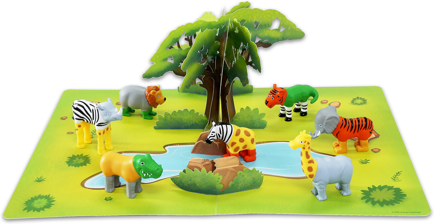 JUNGLE ANIMALS MAGNETIC MIX OR MATCH DELUXE