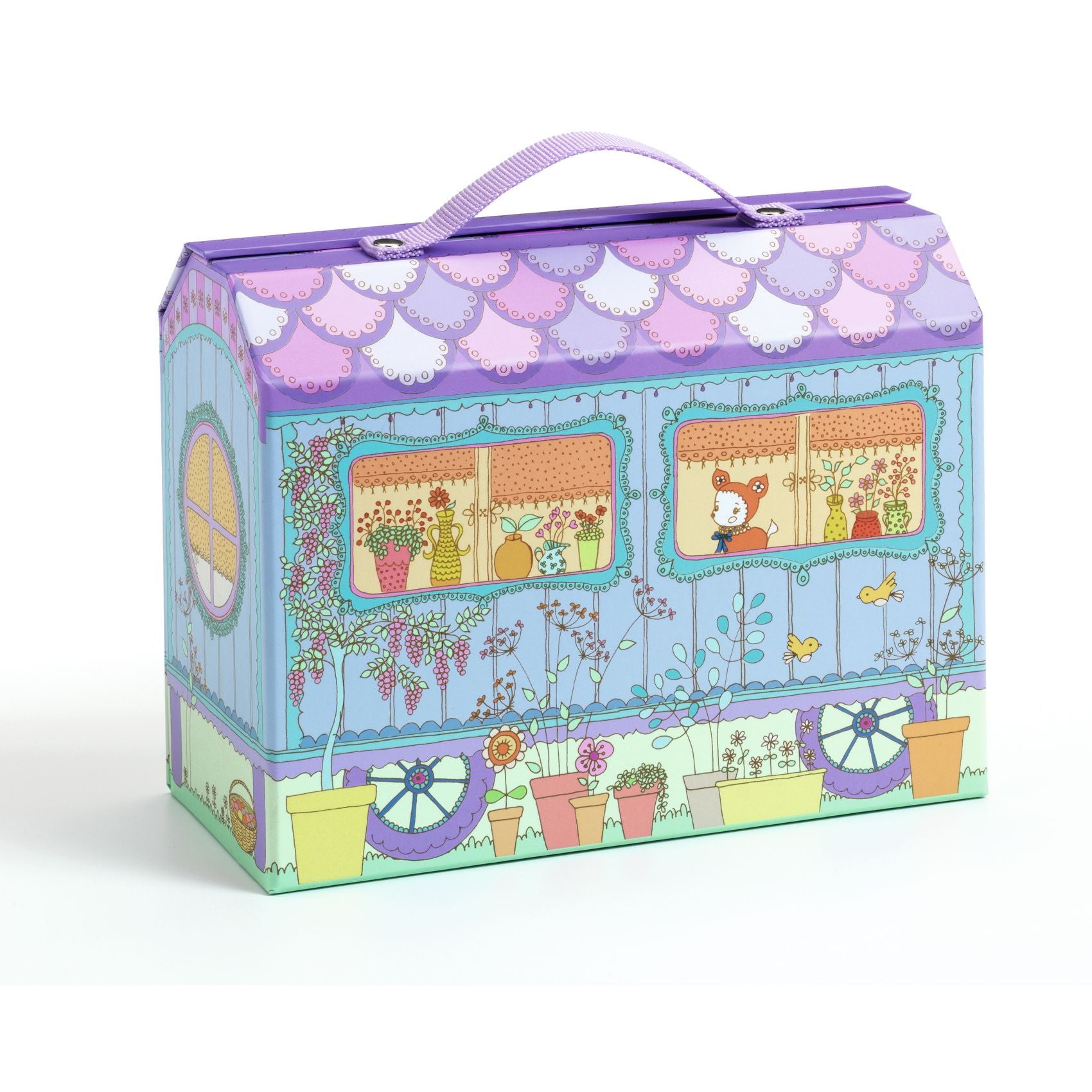 DOLL CARRY HOUSE BLUCHKA & INDIE