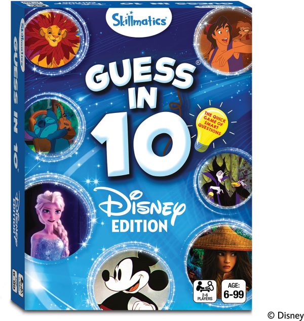 GUESS IN 10 DISNEY CARD GAME