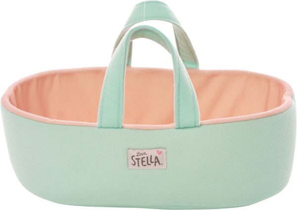 DOLL PEACH & BASSINET MY FIRST LOVE STELLA
