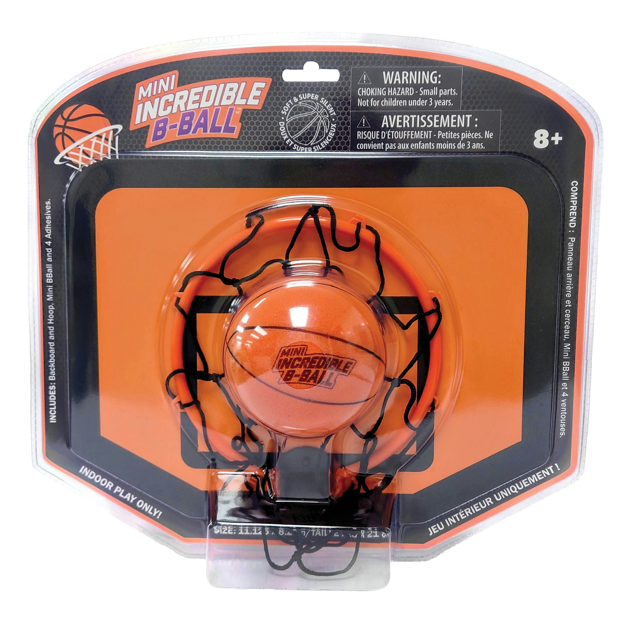 MINI INCREDIBLE B BALL HOOP SET