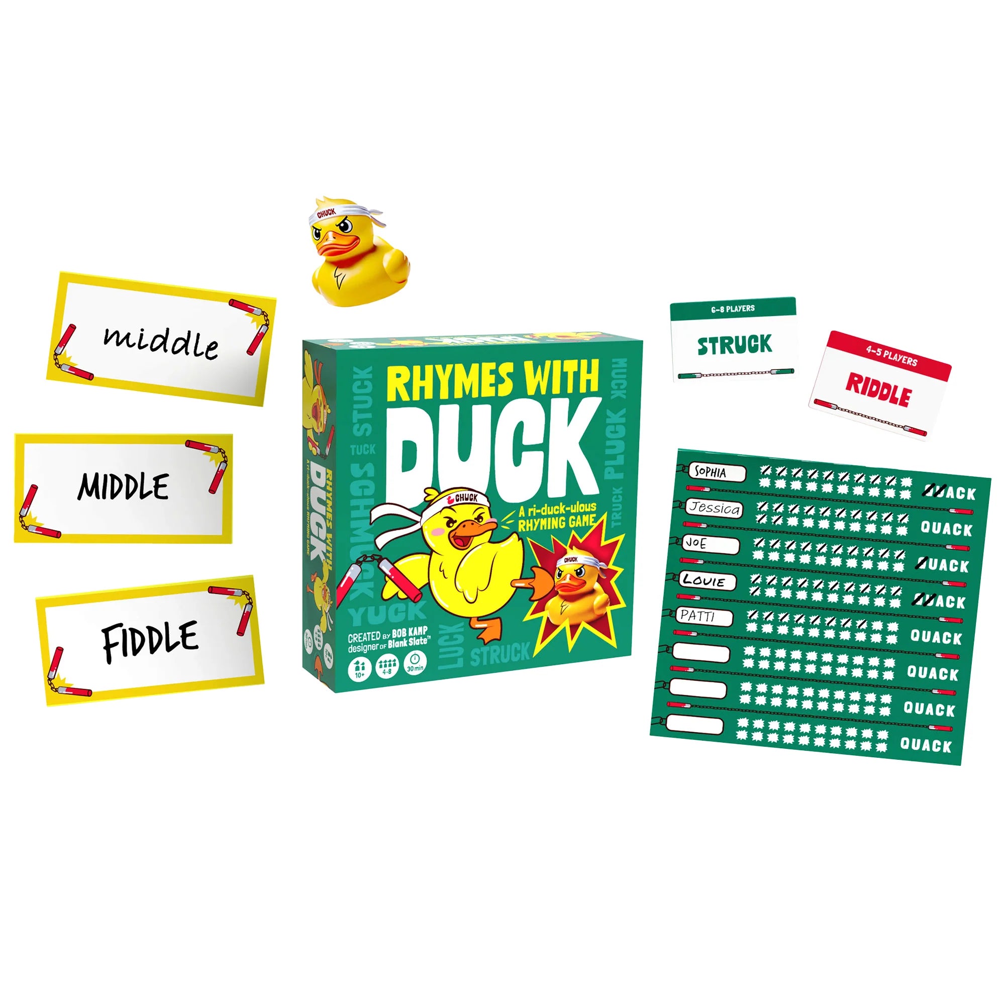 RHYMES WITH DUCK GAME
