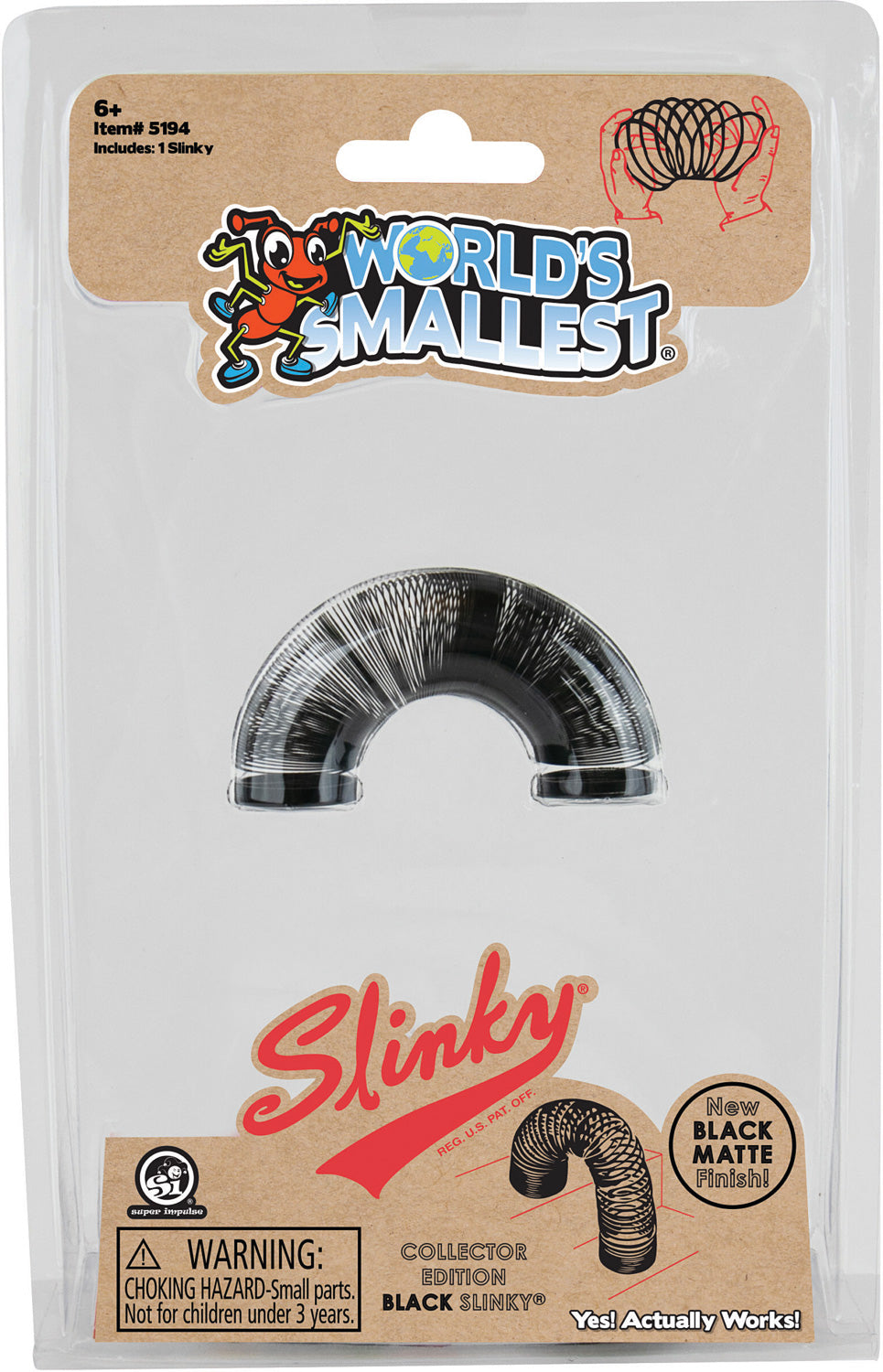 SLINKY COLLECTOR EDITION WORLDS SMALLEST