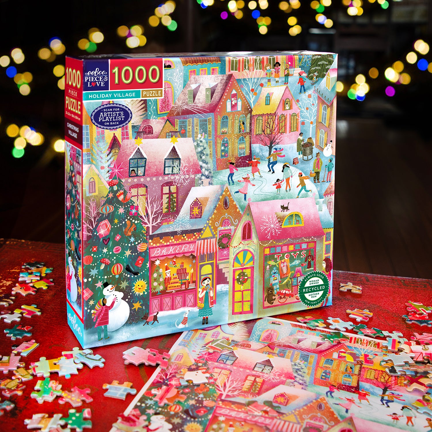 PUZZLE 1000 HOLIDAY VILLAGE