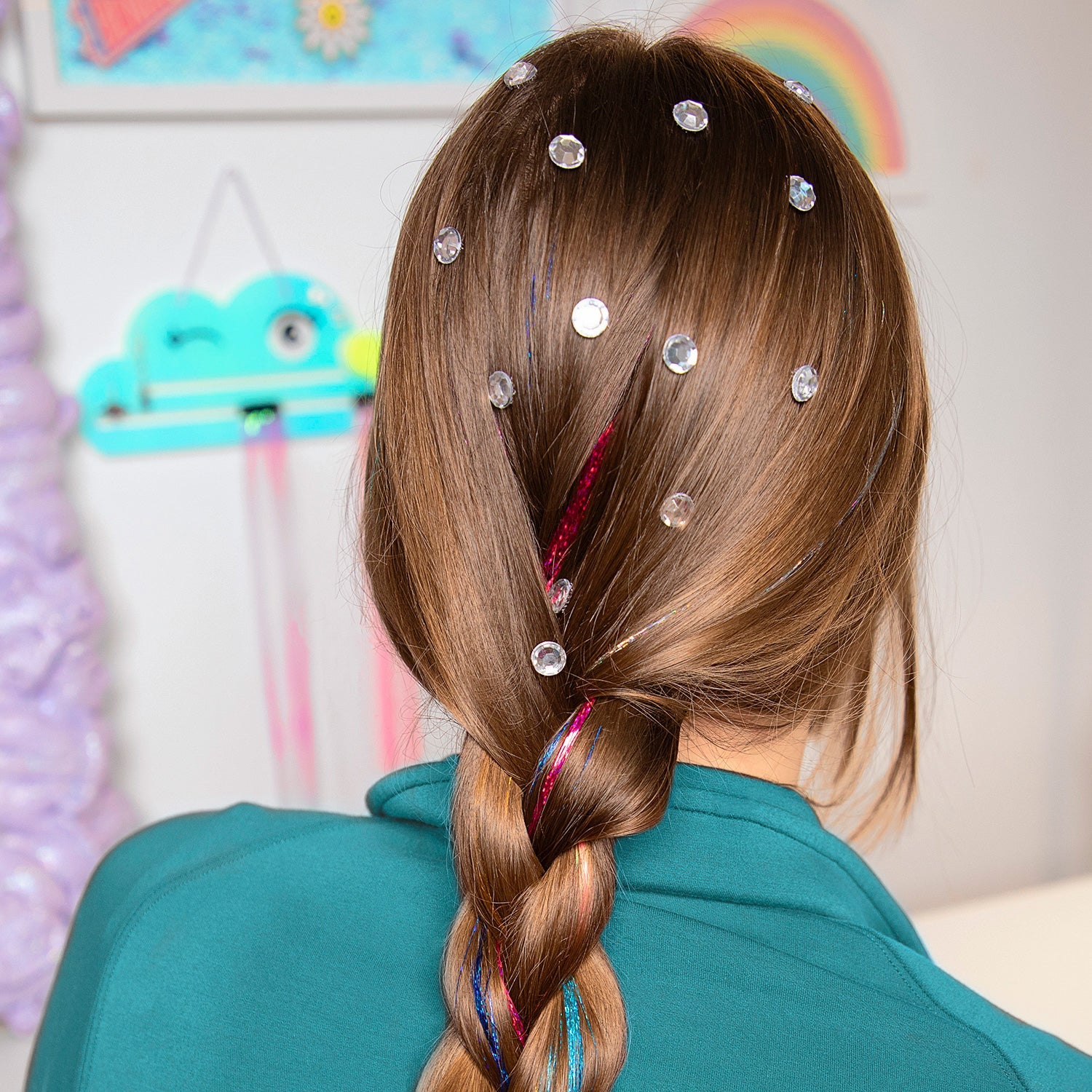 TINSEL HAIR STYLE KIT SHIMMER & SHINE