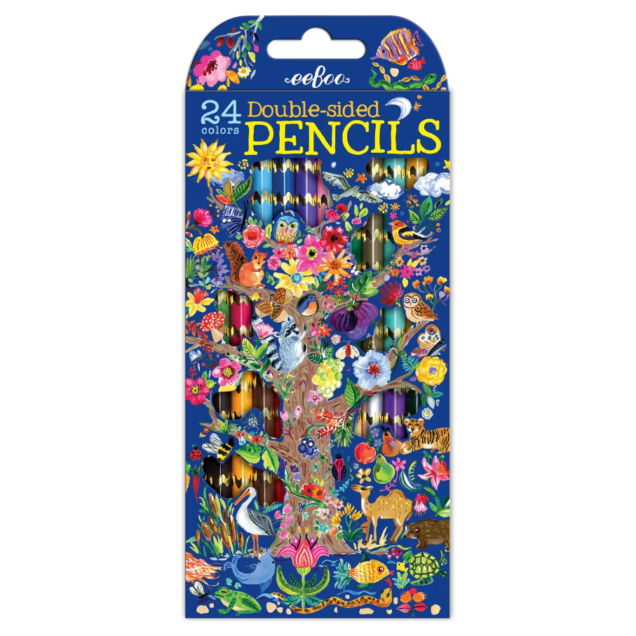 PENCILS TREE OF LIFE DOUBLE-SIDED