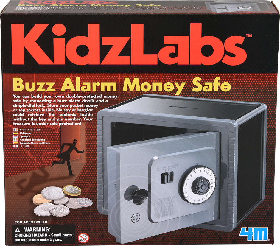 BUZZ ALARM MONEY SAFE KIDZLABS